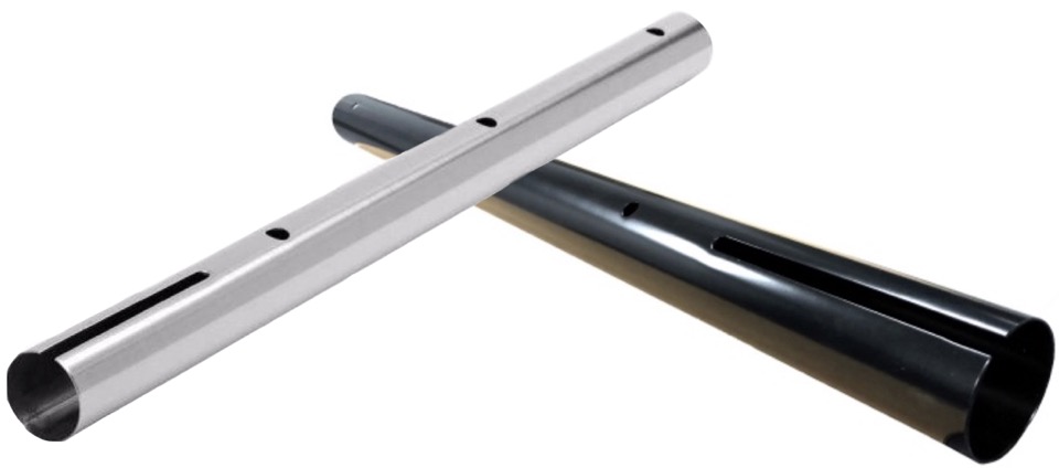 Chrome Round Tube Brackets