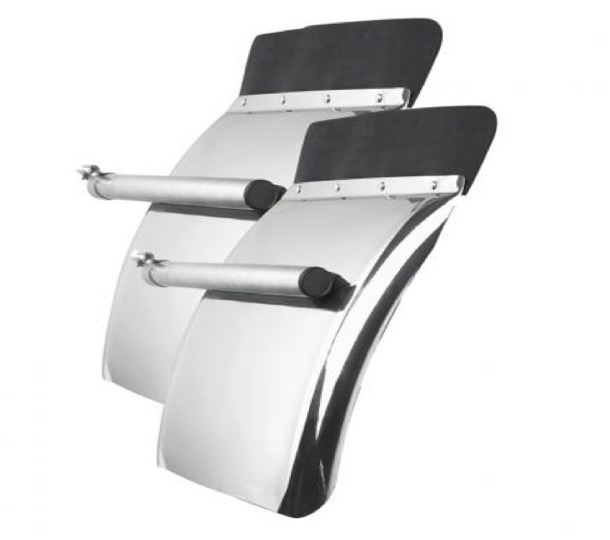 Quarter Fender with Round Tube Bracket