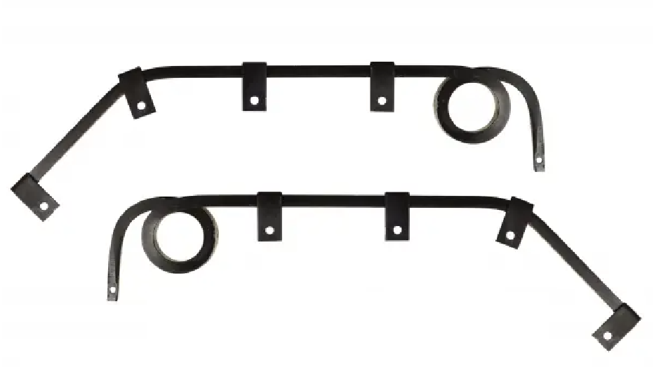 Short Square Triple Coil Mud Flap Hanger