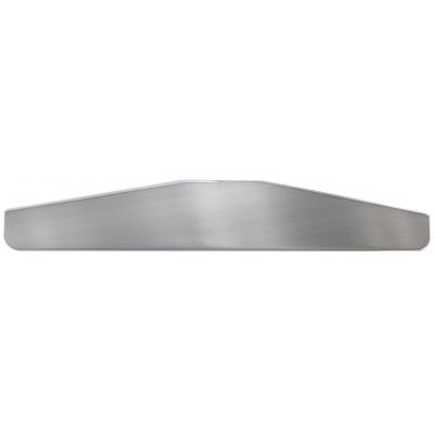 Chrome Bottom Mud Flap Plate, Welded Stud